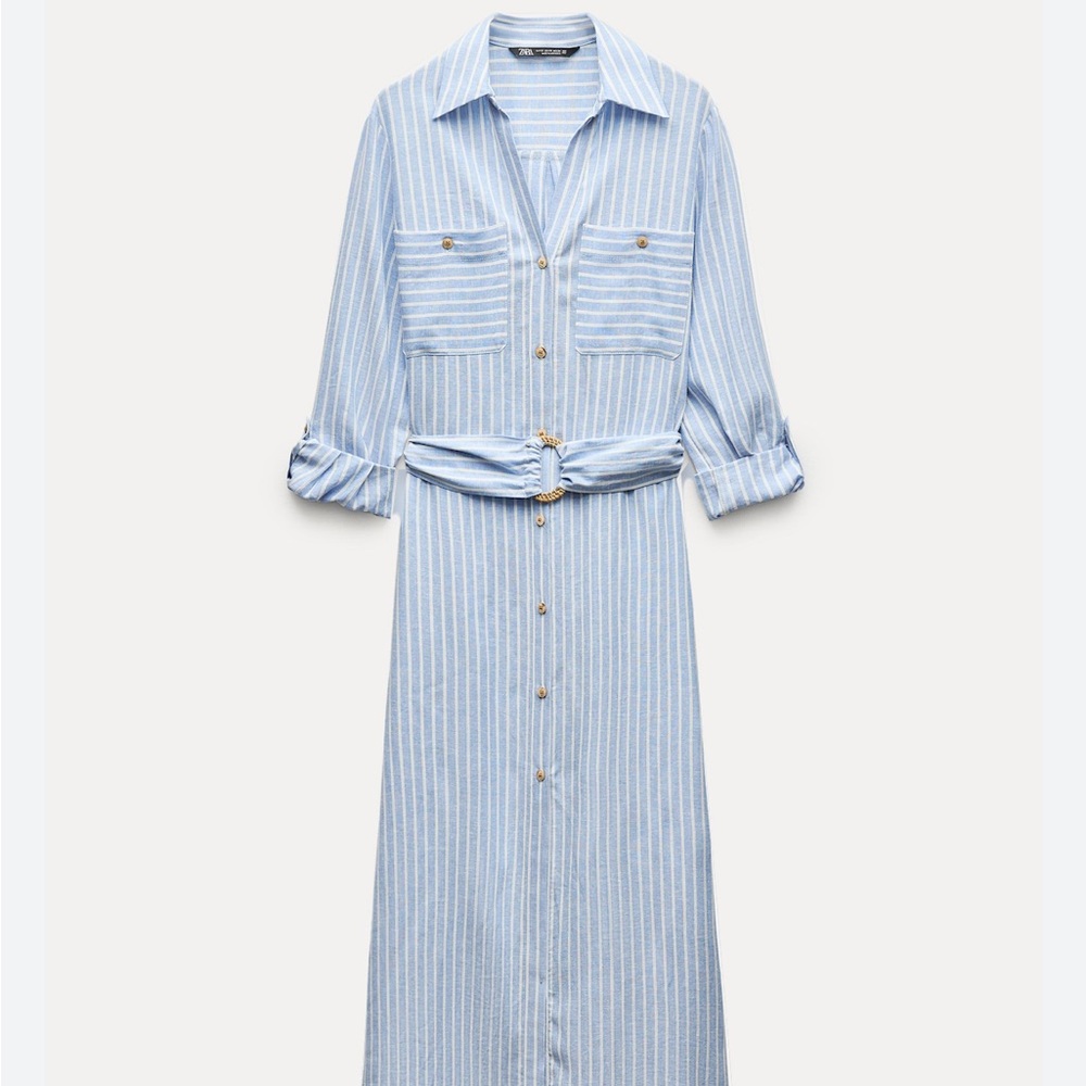 Zara linen dress